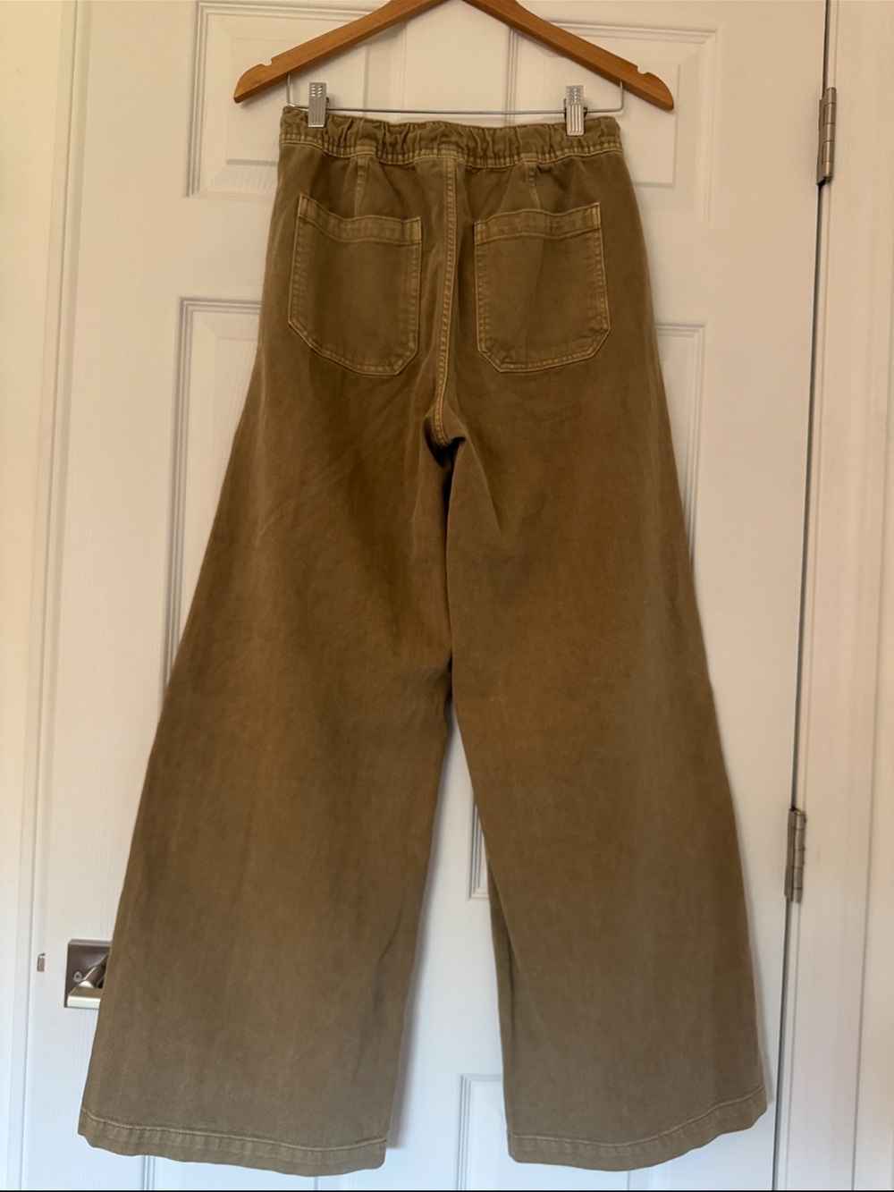GAP Mid Rise Easy Baggy Pants Hayes Brown XS - Picture 7 of 9